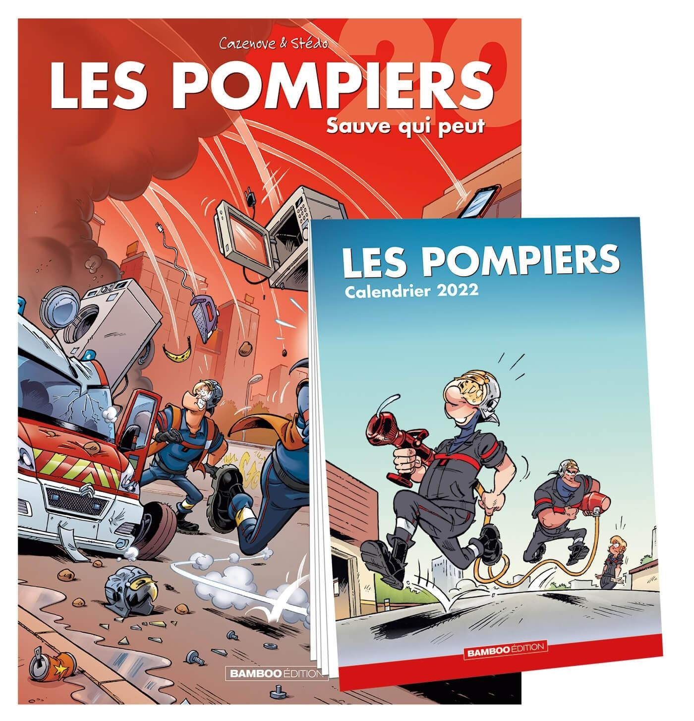 Pompiers (Les) - Les Pompiers - Tome 20 + Calendrier 2022 Offert