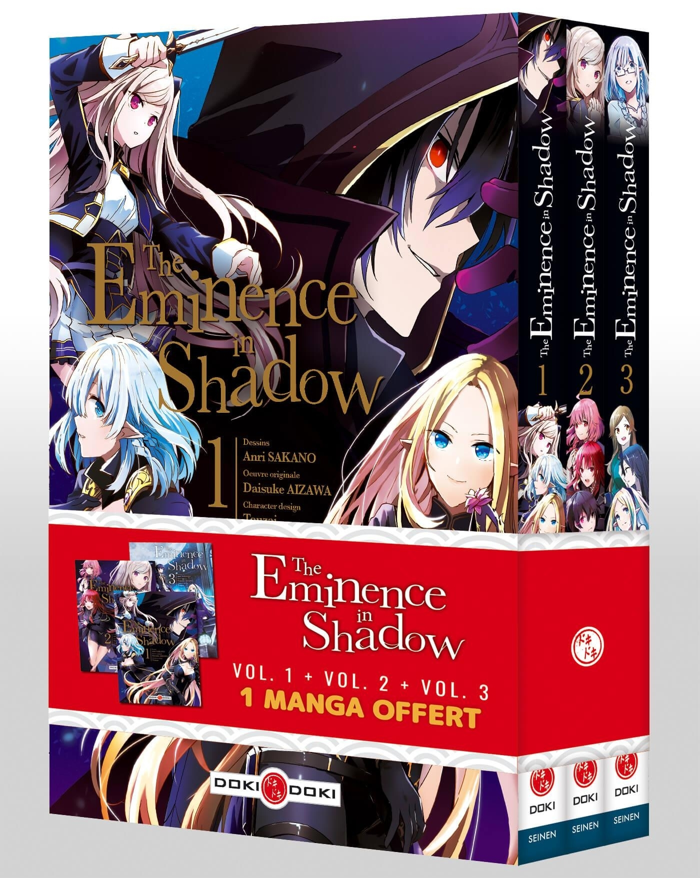 EMINENCE IN SHADOW (THE) - THE EMINENCE IN SHADOW - STARTER PACK VOL. 01-03