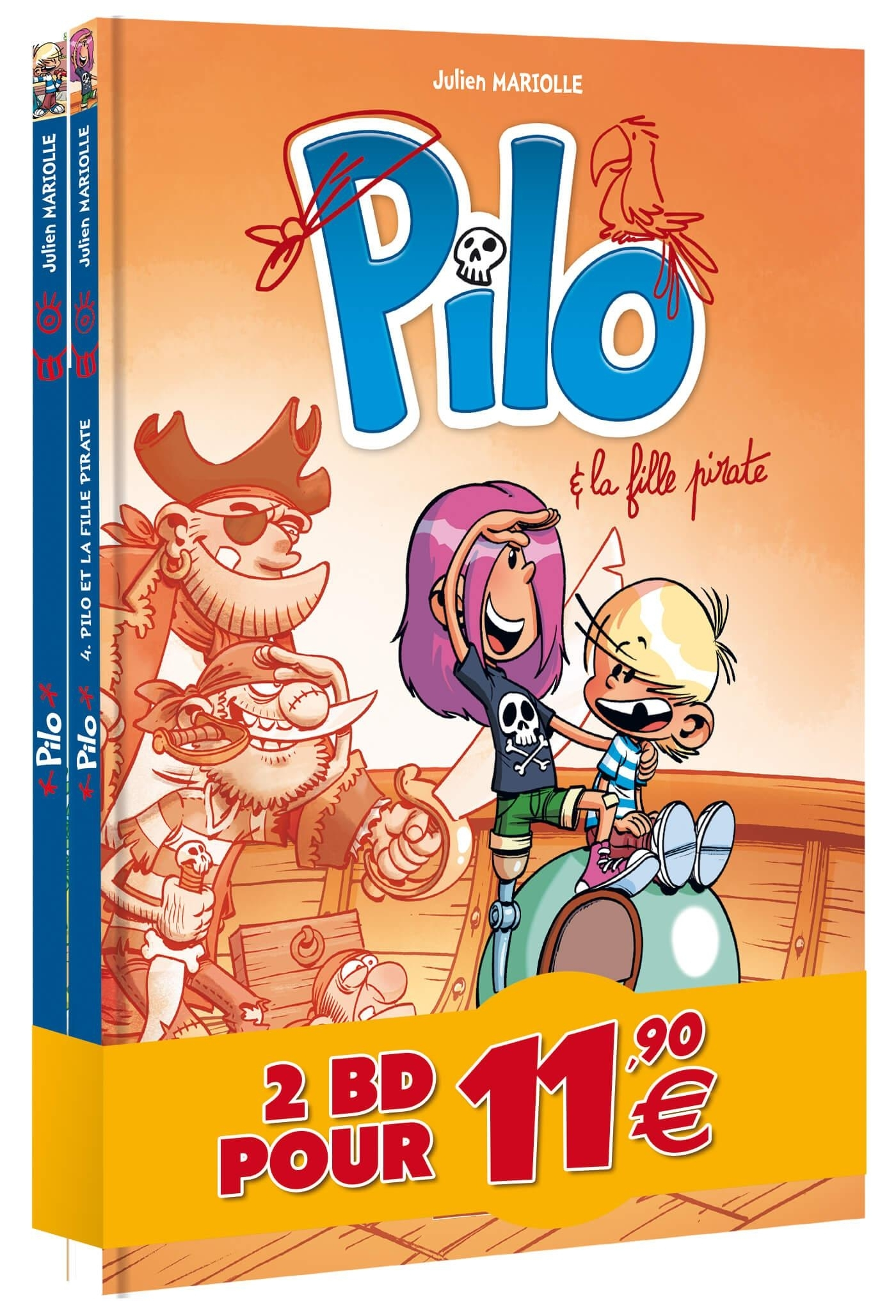 PILO - PACK PROMO TOME 04 + ALBUM OFFERT