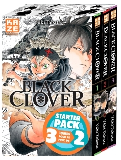 Black Clover - Starter Pack T01 A T03