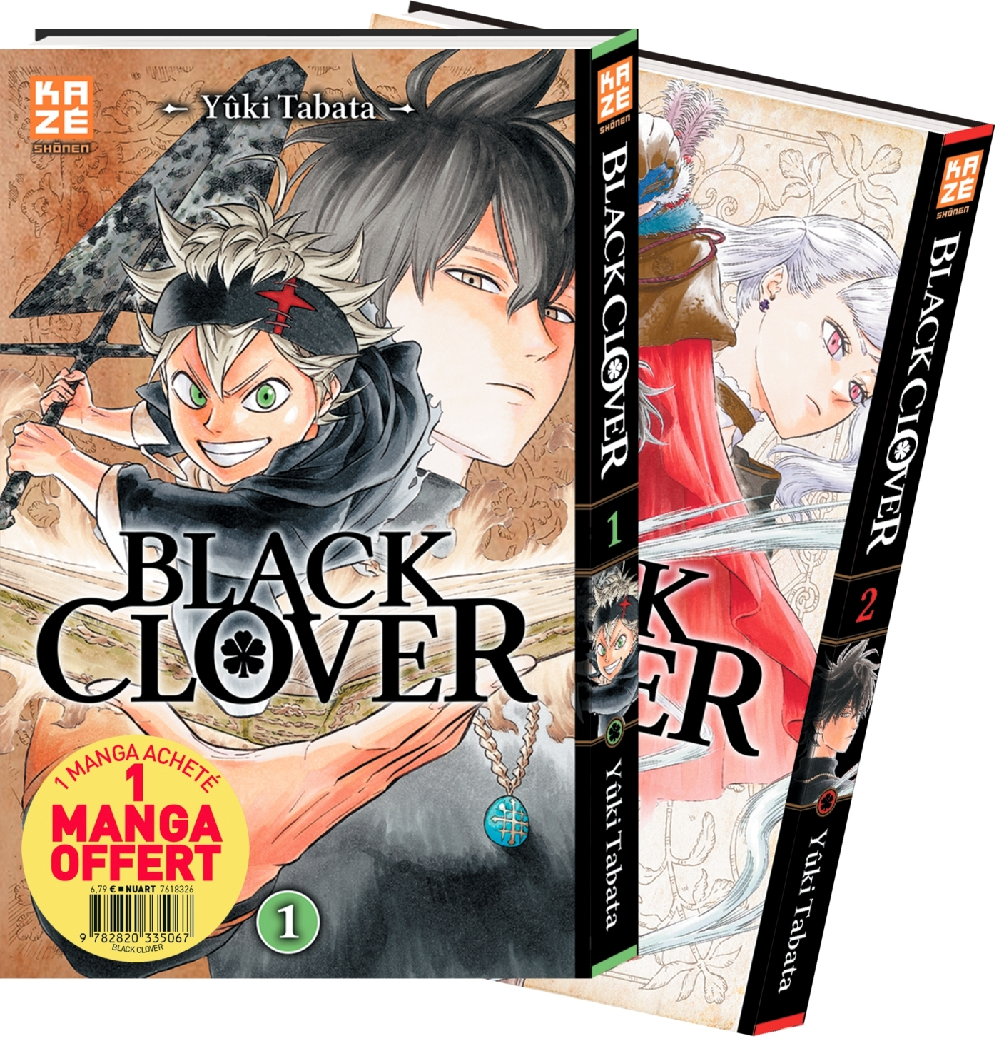 Black Clover - Pack Decouverte T01 & T02