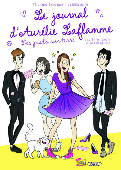 Le Journal D'Aurelie Laflamme - Tome 5 Les Pieds Sur Terre - Vol05