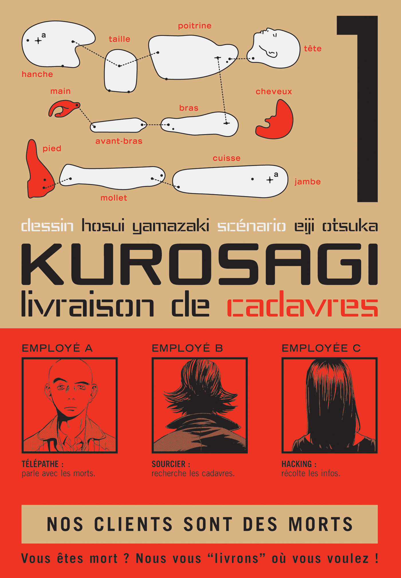 Kurosagi T01 - Livraison De Cadavres