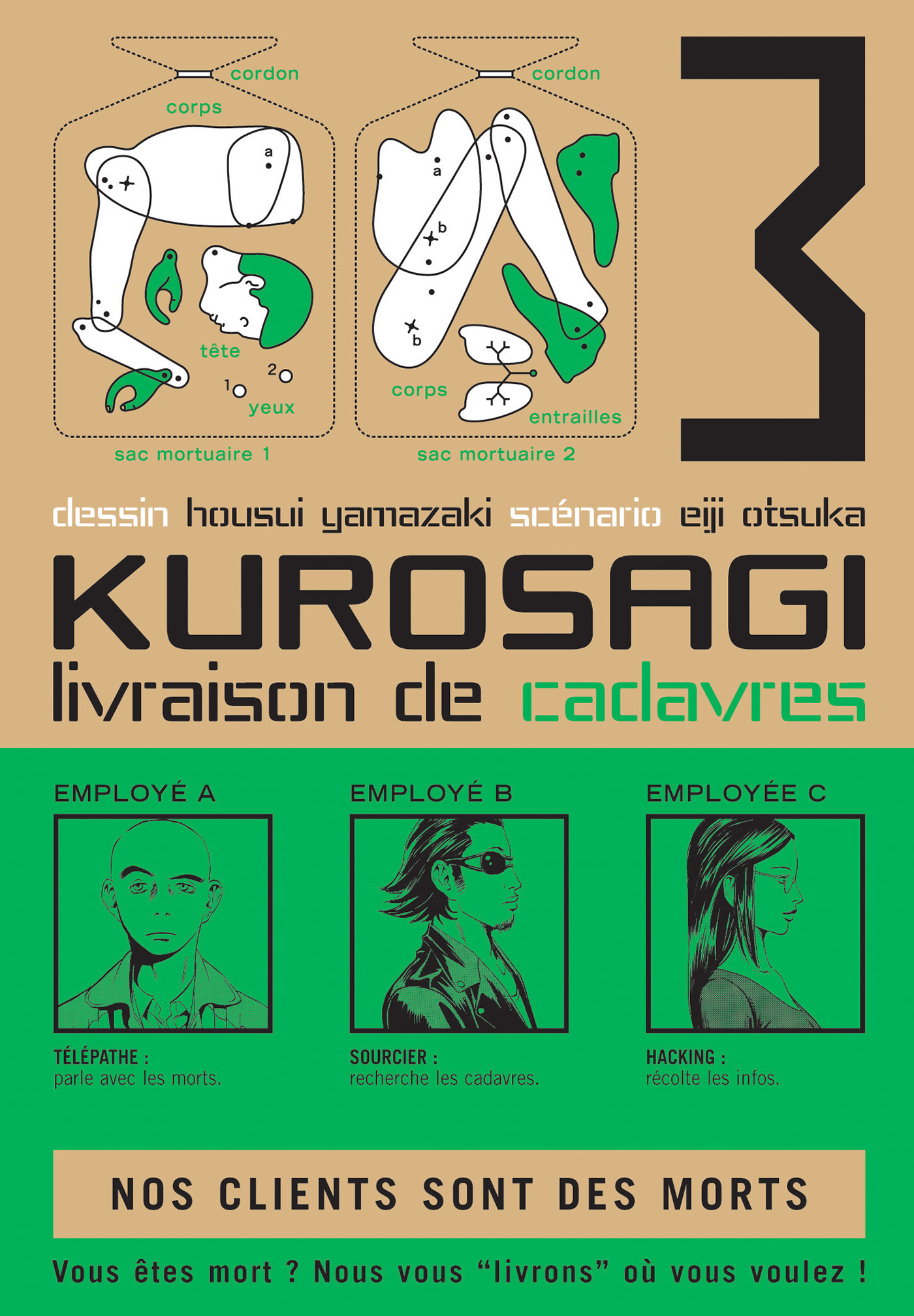 Kurosagi T03 - Livraison De Cadavres