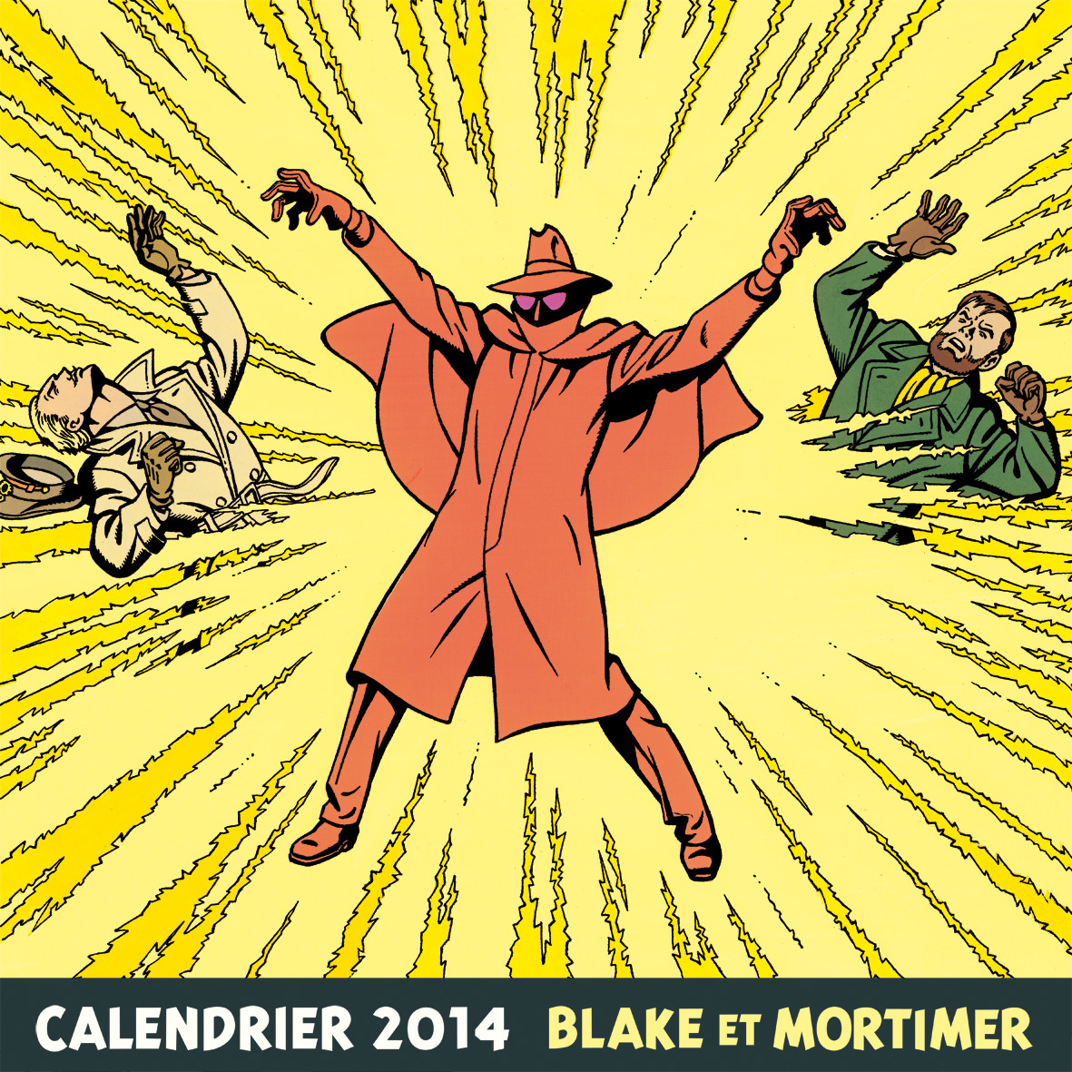 Calendrier Blake & Mortimer 2014