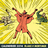 Calendrier Blake & Mortimer 2014
