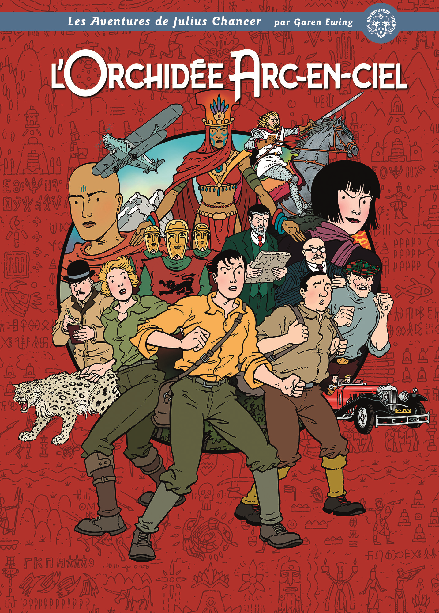 L'ORCHIDEE ARC-EN-CIEL, LES AVENTURES DE JULIUS CHANCER