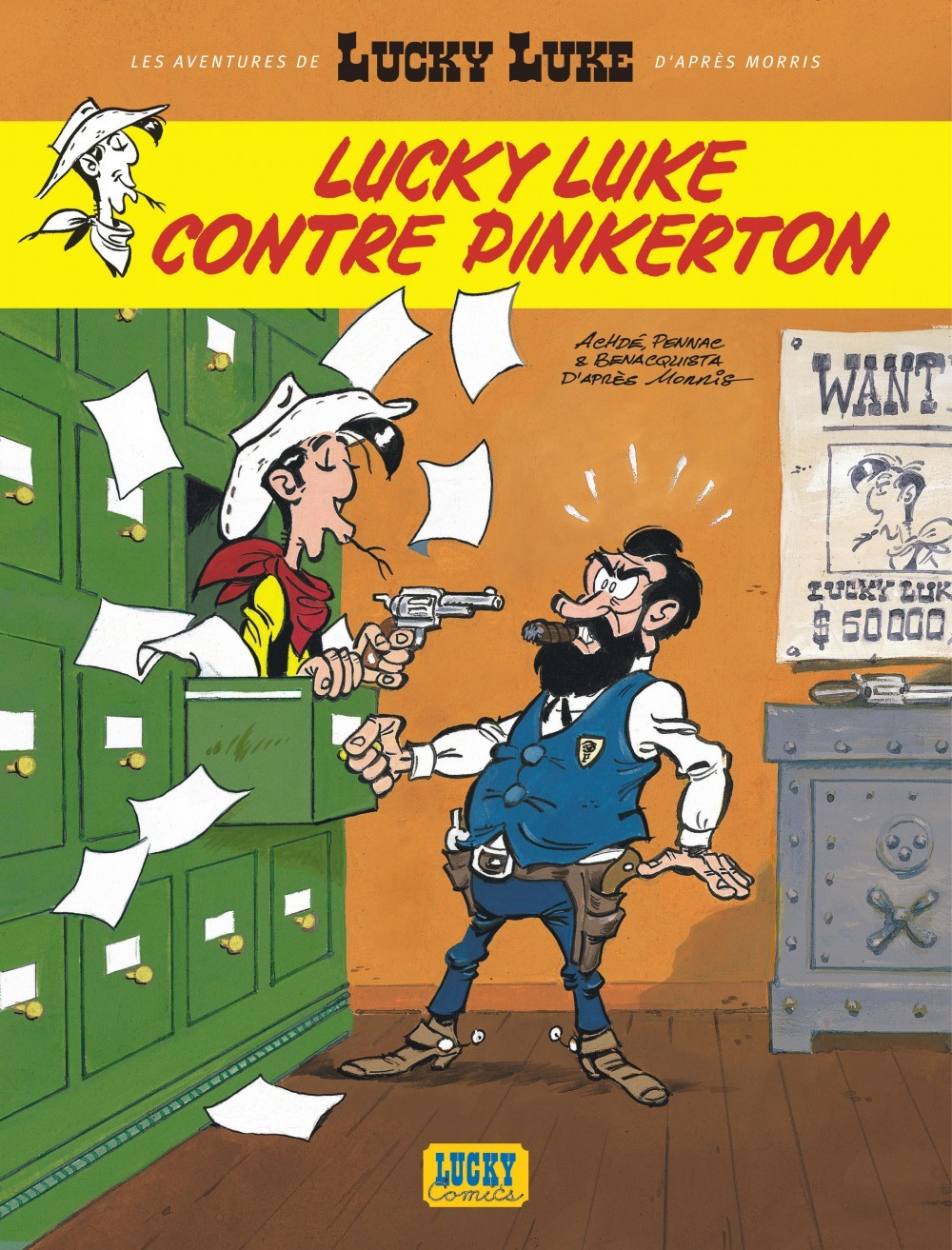 Les Aventures De Lucky Luke D'Apres Morris - Tome 4 - Lucky Luke Contre Pinkerton