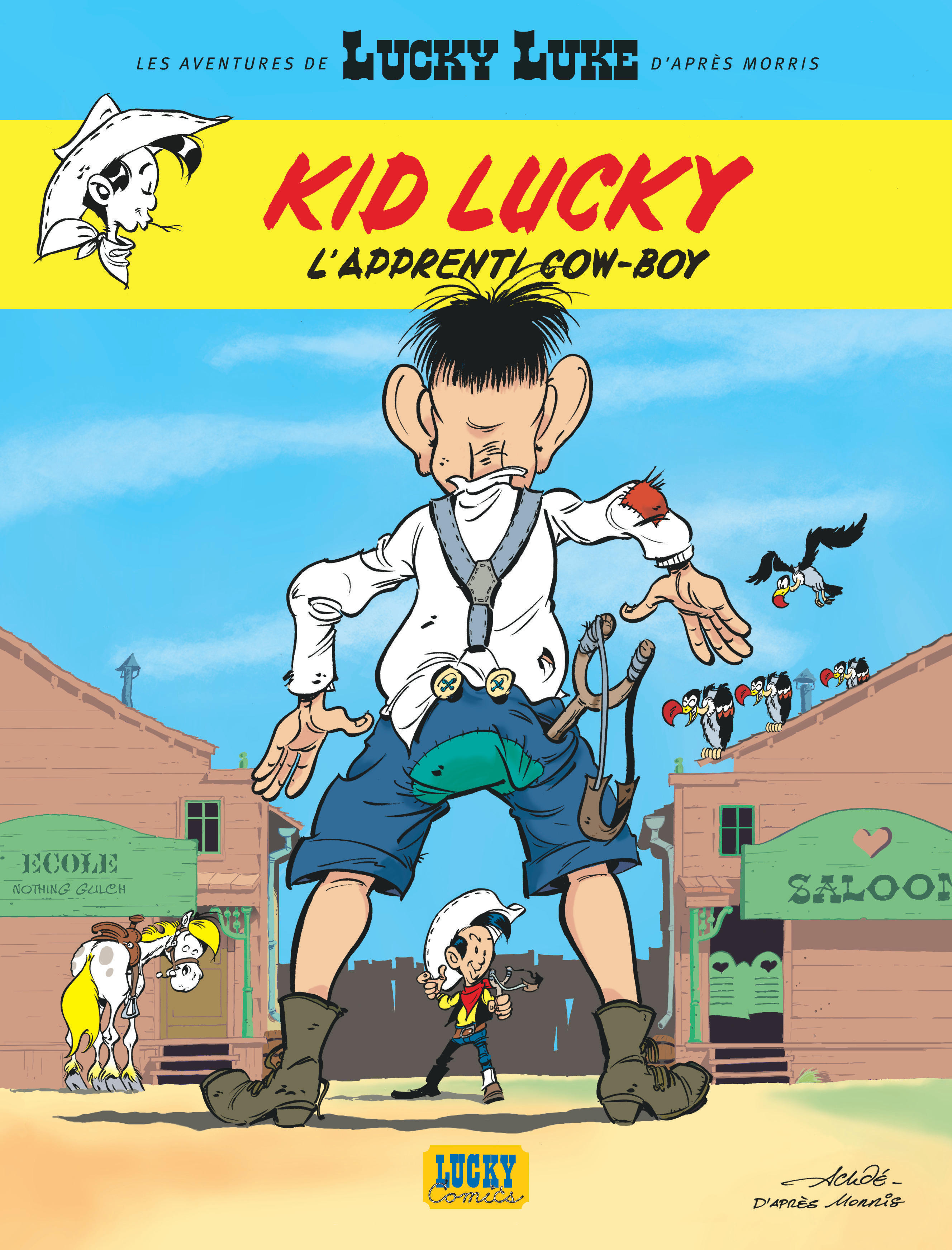 Les Aventures De Kid Lucky D'Apres Morris  - Kid Lucky, L'Apprenti Cow-Boy