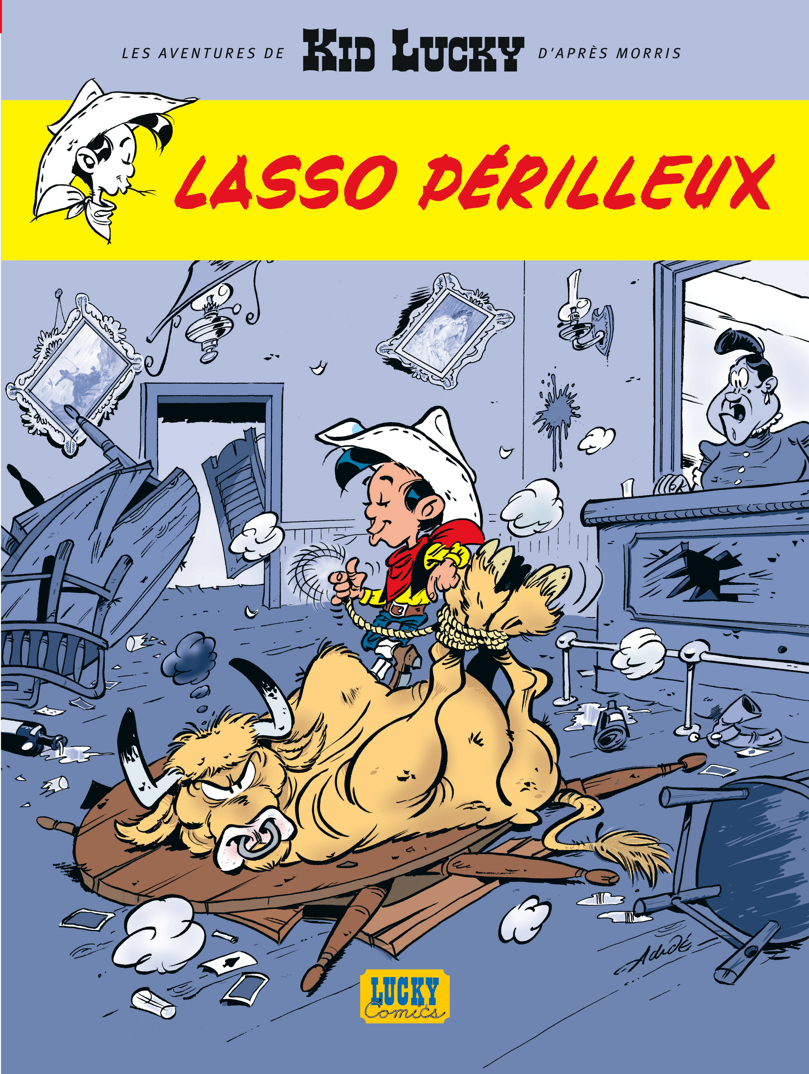 Les Aventures De Kid Lucky D'Apres Morris  - Lasso Perilleux