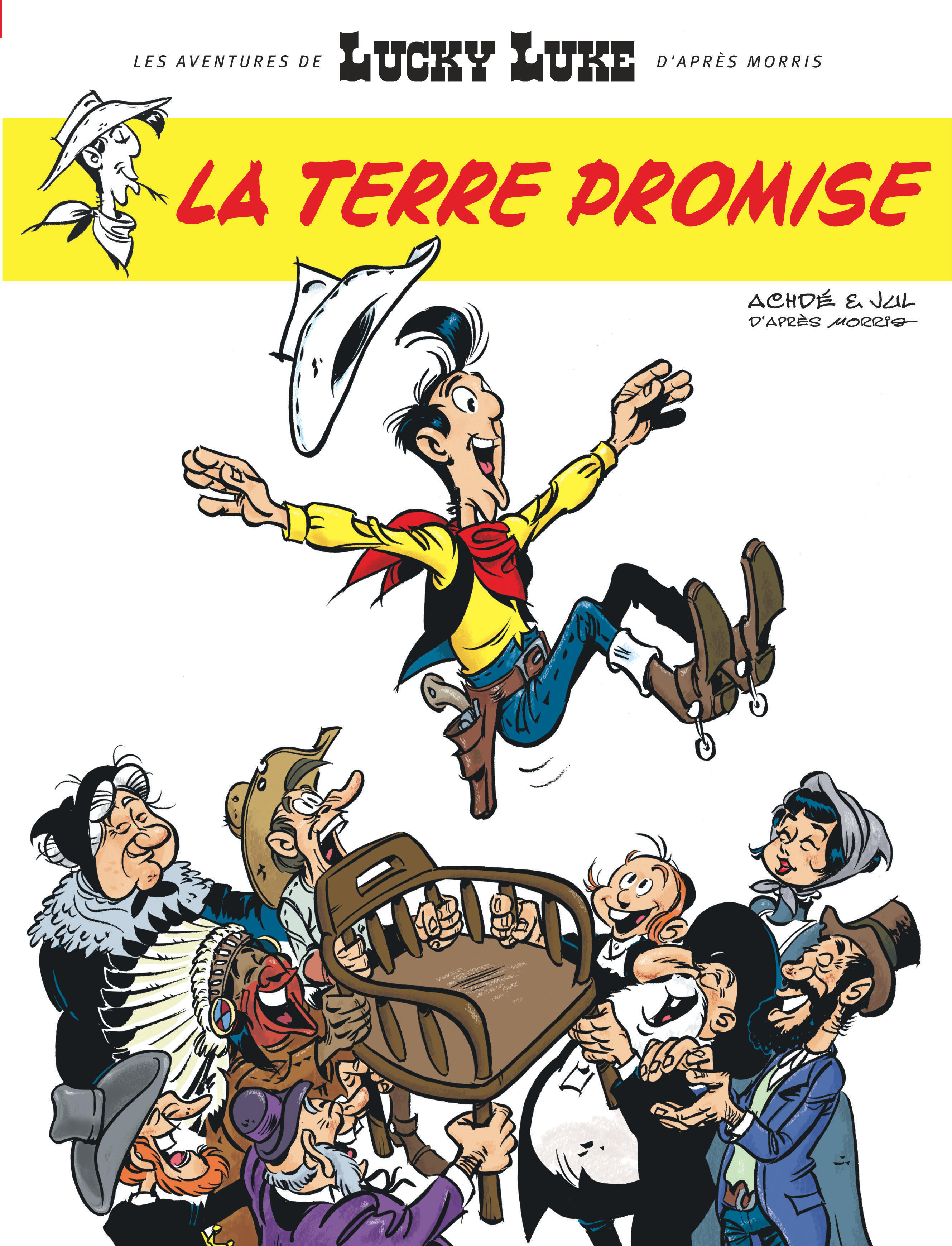 Les Aventures De Lucky Luke D'Apres Morris - Tome 7 - La Terre Promise