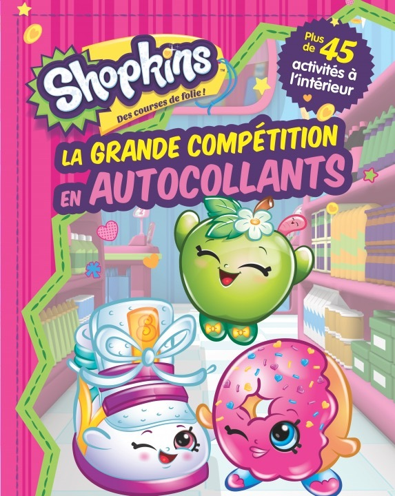 Shopkins : La Grande Competition En Autocollants