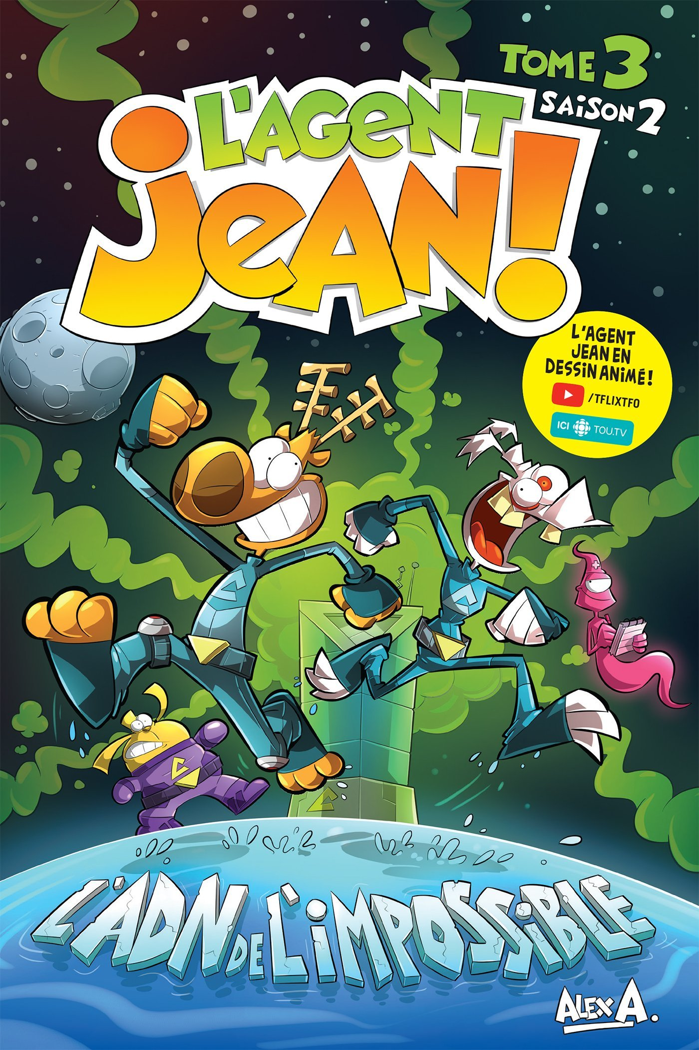 L'AGENT JEAN (SAISON 2) - TOME 3 - L ADN DE L IMPOSSIBLE