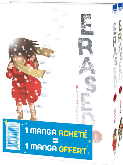 Pack Offre Decouverte Erased T01 & T02