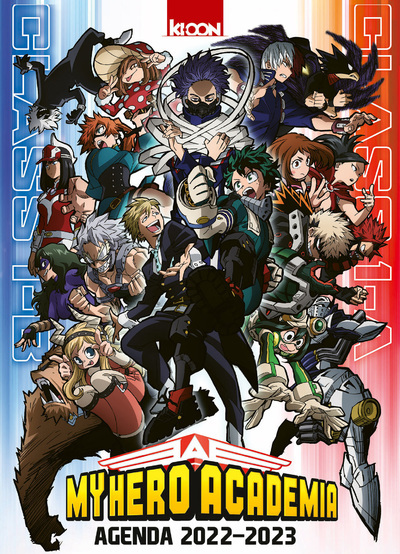 AGENDA MY HERO ACADEMIA 2022-2023