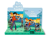PLV DE LANCEMENT NOS COEURS TORDUS BD