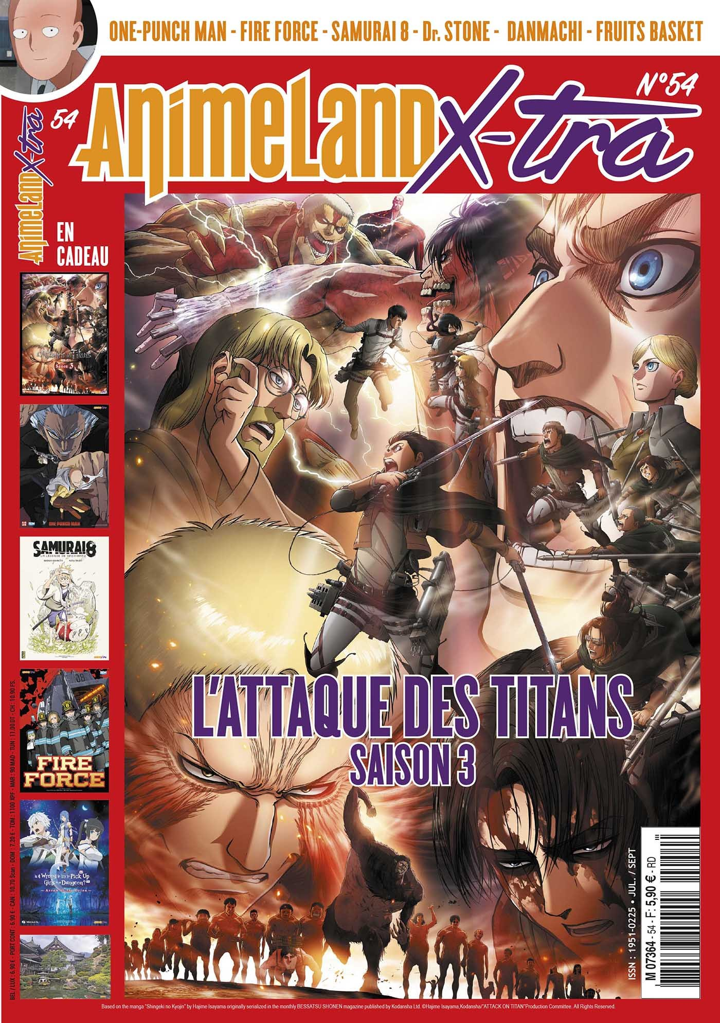 Animeland X-Tra N 54 Juillet/Septembre 2019